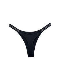 Curvvvy™ SparkleGlam – Seamless Leopard Print Bikini Thong