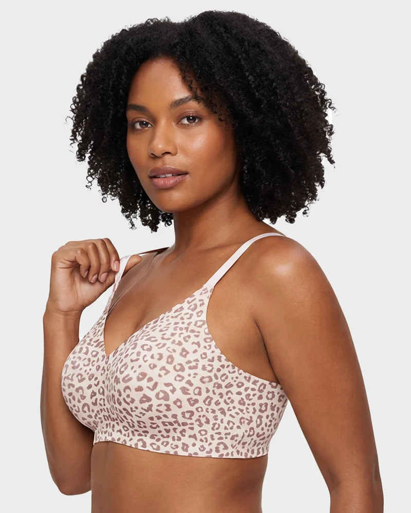 Seamless Soft Comfort Jelly Strip Wireless Bra