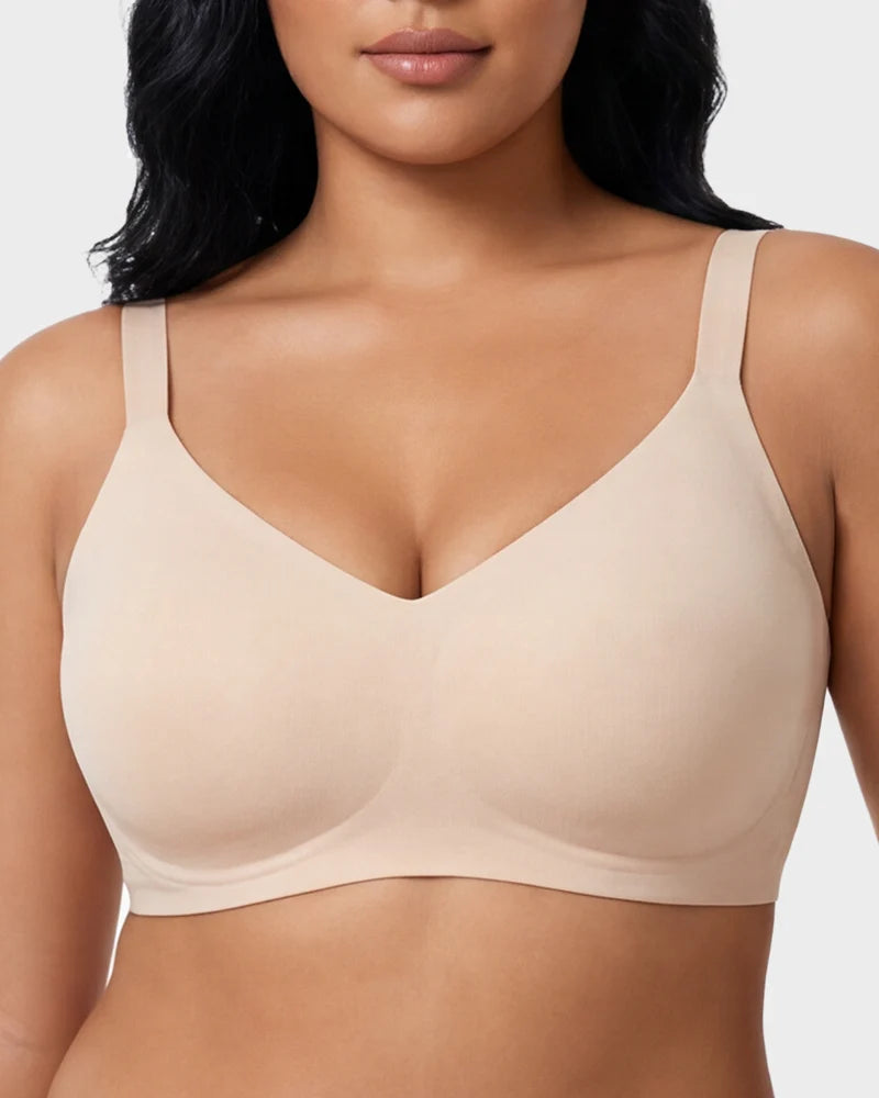 Seamless Soft Comfort Jelly Strip Wireless Bra