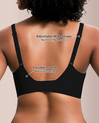 Curvvvy™ Deep V Lift Seamless Wireless Jelly Bra