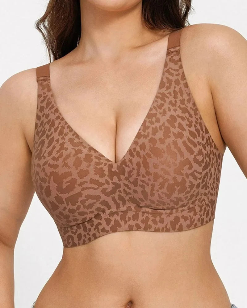 Deep V Lift Seamless Wireless Jelly Bra