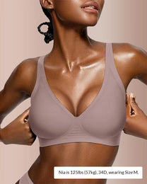 Curvvvy™ Deep V Lift Seamless Jelly Bra