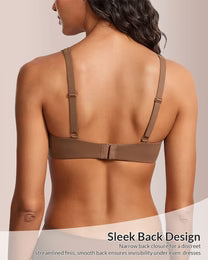 Curvvvy™ Underwire Support Seamless Balconette Bra