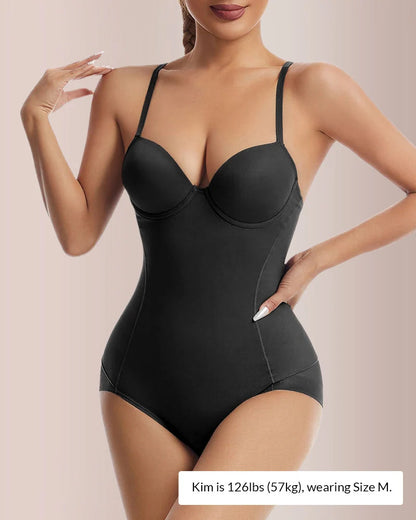 Built-In Bra Tummy Control Shapewear Bodysuit