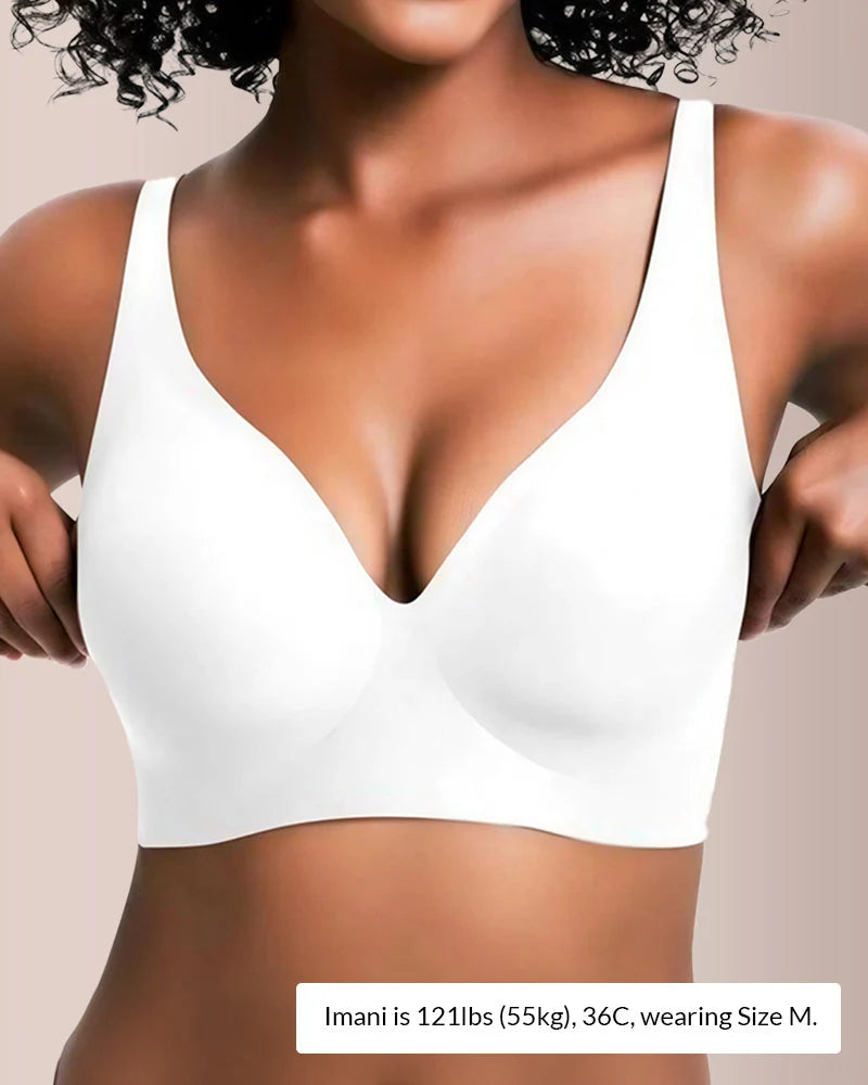 Deep V Wireless Lift Bra – Seamless & Supportive